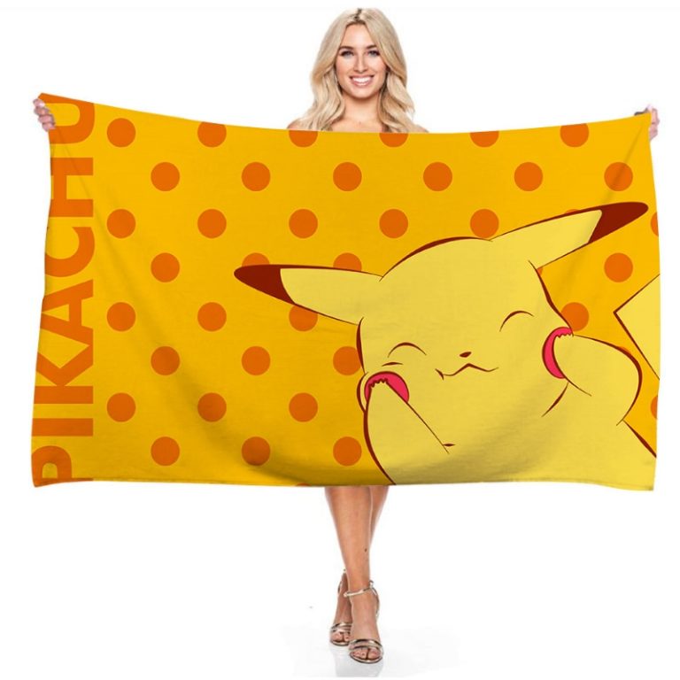 Serviette de plage poncho 190 x 190 cm OLAIAN