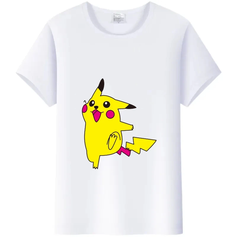 T-shirt Homme Pokémon Pikachu - Blanc, Coupe Régulière - Produit Officiel Fan Merchandise