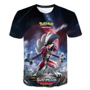 T-shirt Logo 3D Pokemon Lougaroc