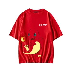 T-shit Oversize Pokemon Salamèche